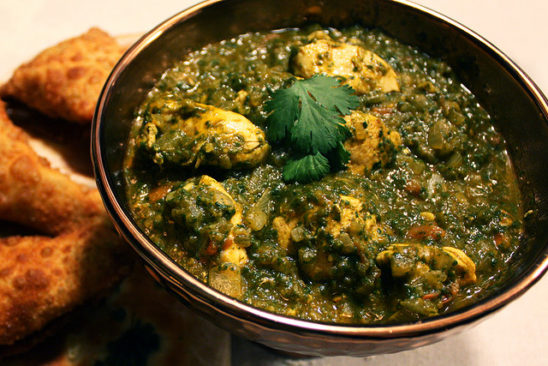 Chicken Saag Balti (Med)