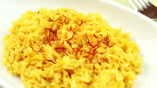 Saffron Flavoured Basmati Rice