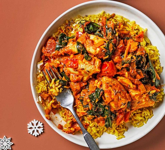 CHICKEN SAAG BALT