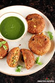 ALOO TIKKI 3 PCS(VEGAN OPTIONAL)