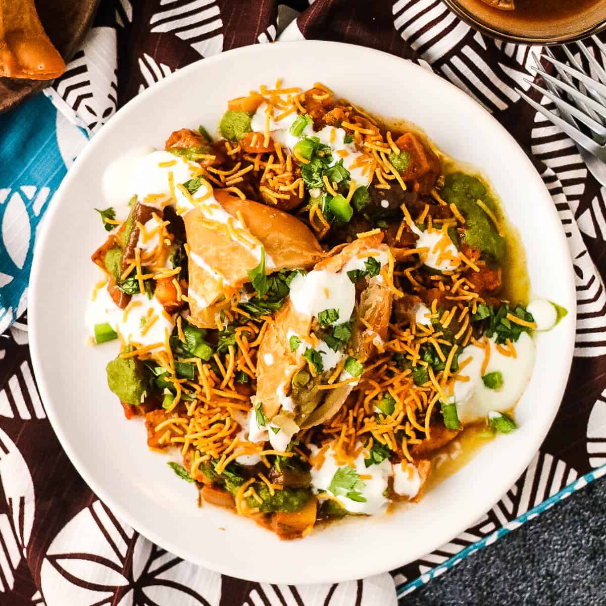 SAMOSA CHAAT